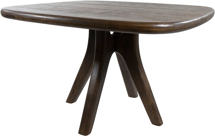 Eetkamertafel stuiver vorm 150, Mango Espresso Bruin - Afbeelding 2