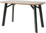 Bartafel Deens ovaal 160, Mango Smooth Naturel