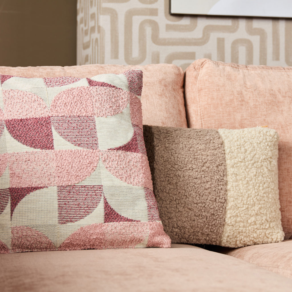 MySofa Alma hoekbank roze divan links + 2,5-zits - Afbeelding 2