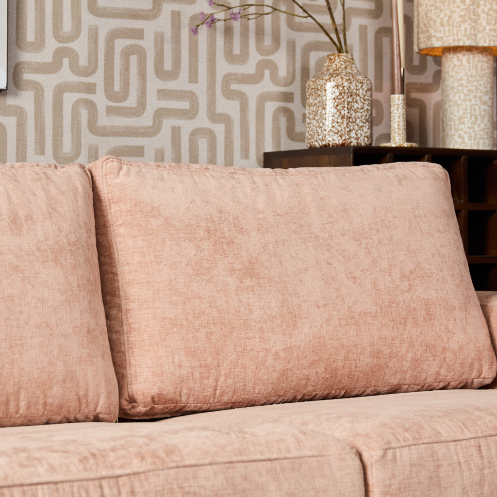 MySofa Alma hoekbank roze divan links + 2,5-zits - Afbeelding 3