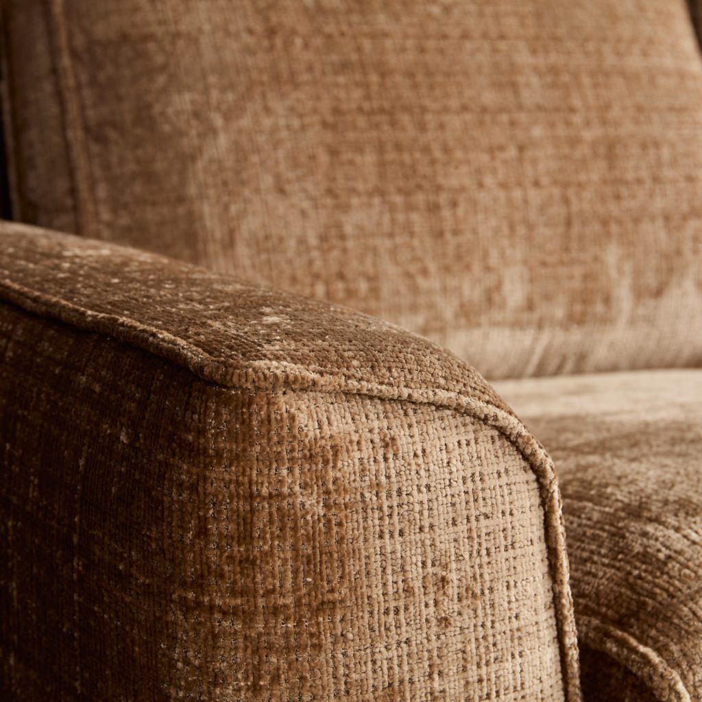 MySofa Teddy Hoekbank Kaneel 2,5-zits + divan rechts - Afbeelding 3
