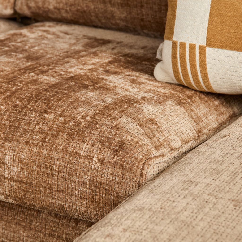 MySofa Teddy Hoekbank Kaneel 2,5-zits + divan rechts - Afbeelding 4