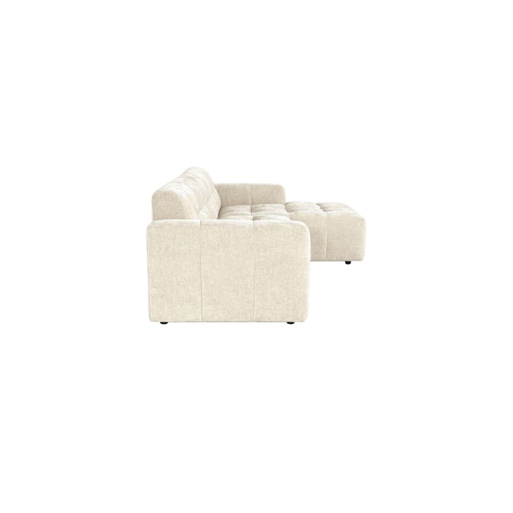 MySofa Ruby Hoekbank Beige 2,5-zits AL + Lounge R - Afbeelding 5