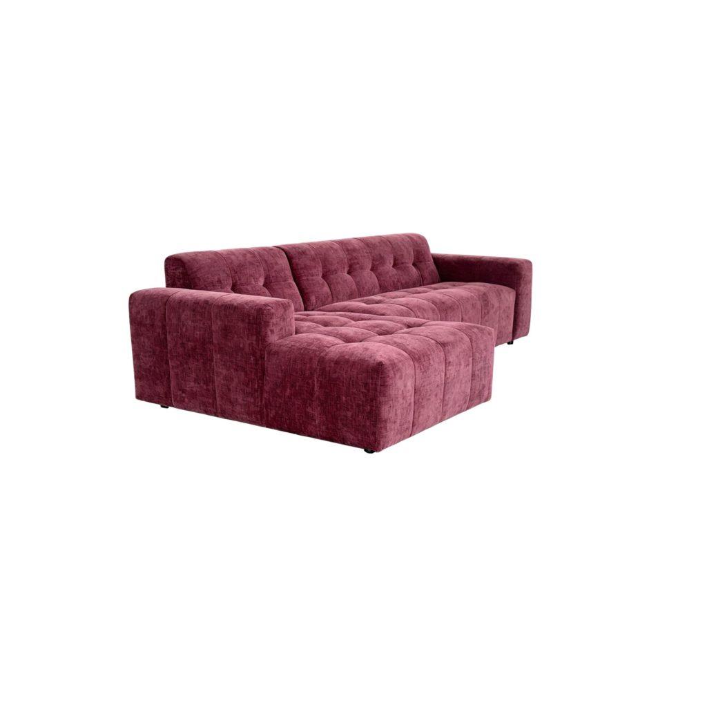 MySofa Ruby Hoekbank Paars Lounge L + 2,5-zits AR - Afbeelding 3