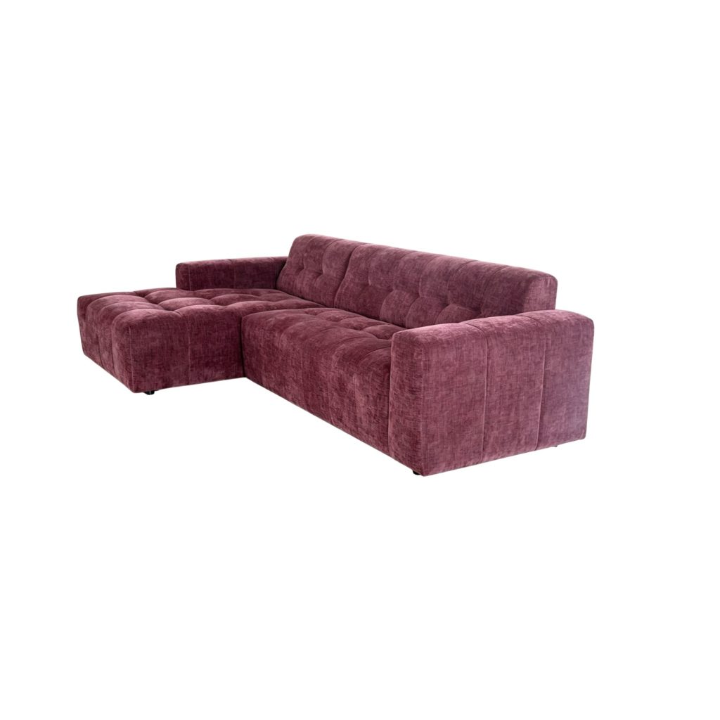 MySofa Ruby Hoekbank Paars Lounge L + 2,5-zits AR - Afbeelding 4