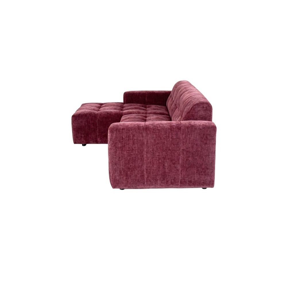 MySofa Ruby Hoekbank Paars Lounge L + 2,5-zits AR - Afbeelding 6