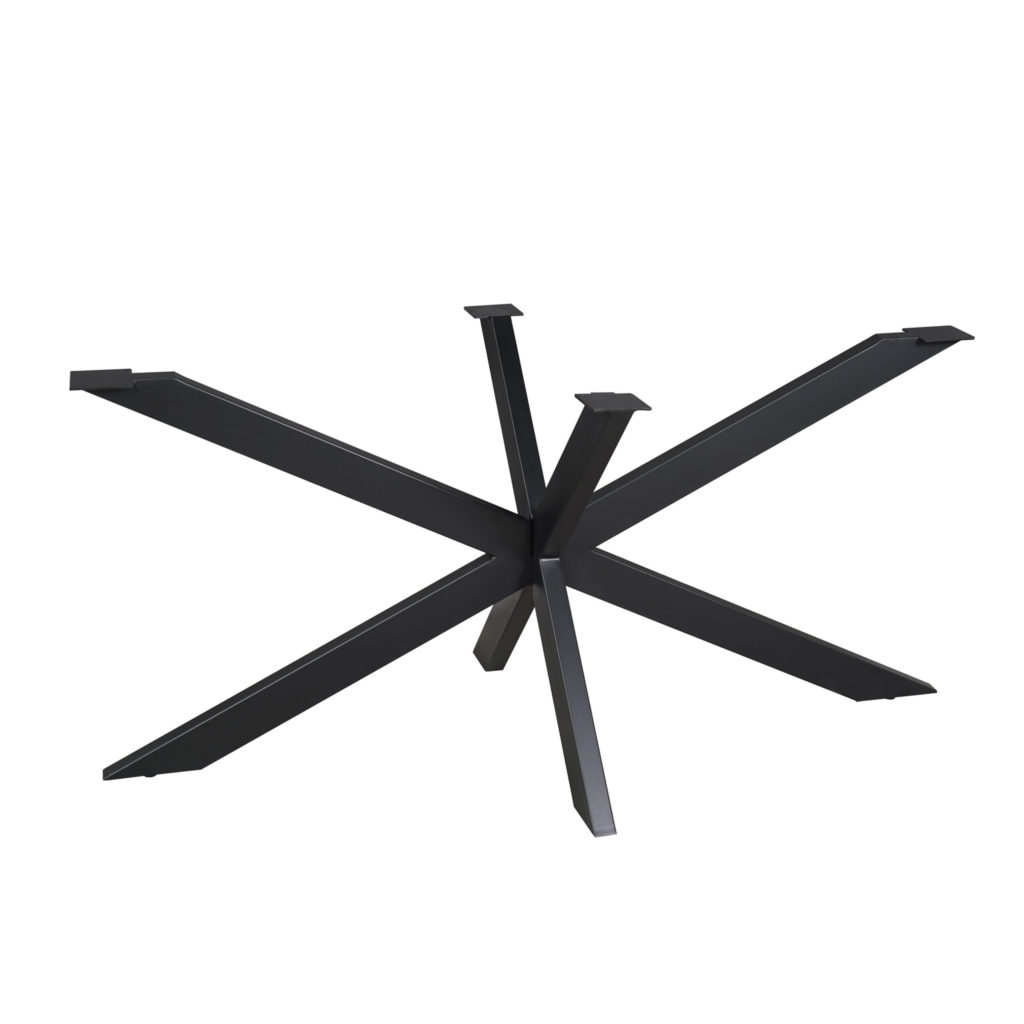 Matrixpoot Zwart Ovaal/Rechthoek 160 cm Koker 4x8 cm - Afbeelding 3