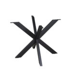 Matrixpoot Rond Zwart 140 cm Koker 4x8 cm