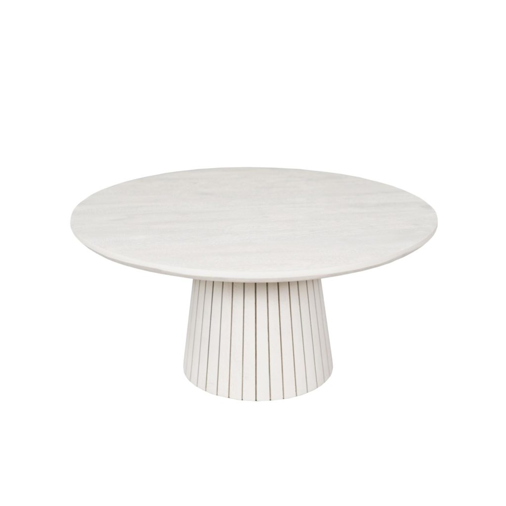 Salontafel Solana Zand Mangohout 80 cm - Afbeelding 2