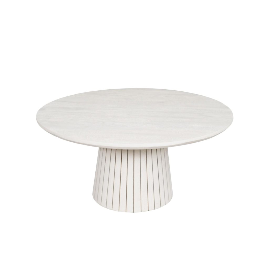 Salontafel Solana Zand Mangohout 80 cm - Afbeelding 3