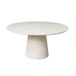 Ronde eettafel Solana zand mangohout 150 cm