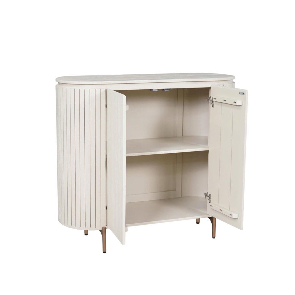 Kast Solana zand mangohout 115 cm - Afbeelding 4