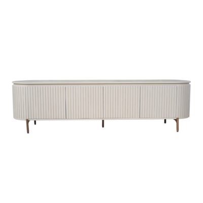 Tv-meubel Solana zand mangohout 210 cm