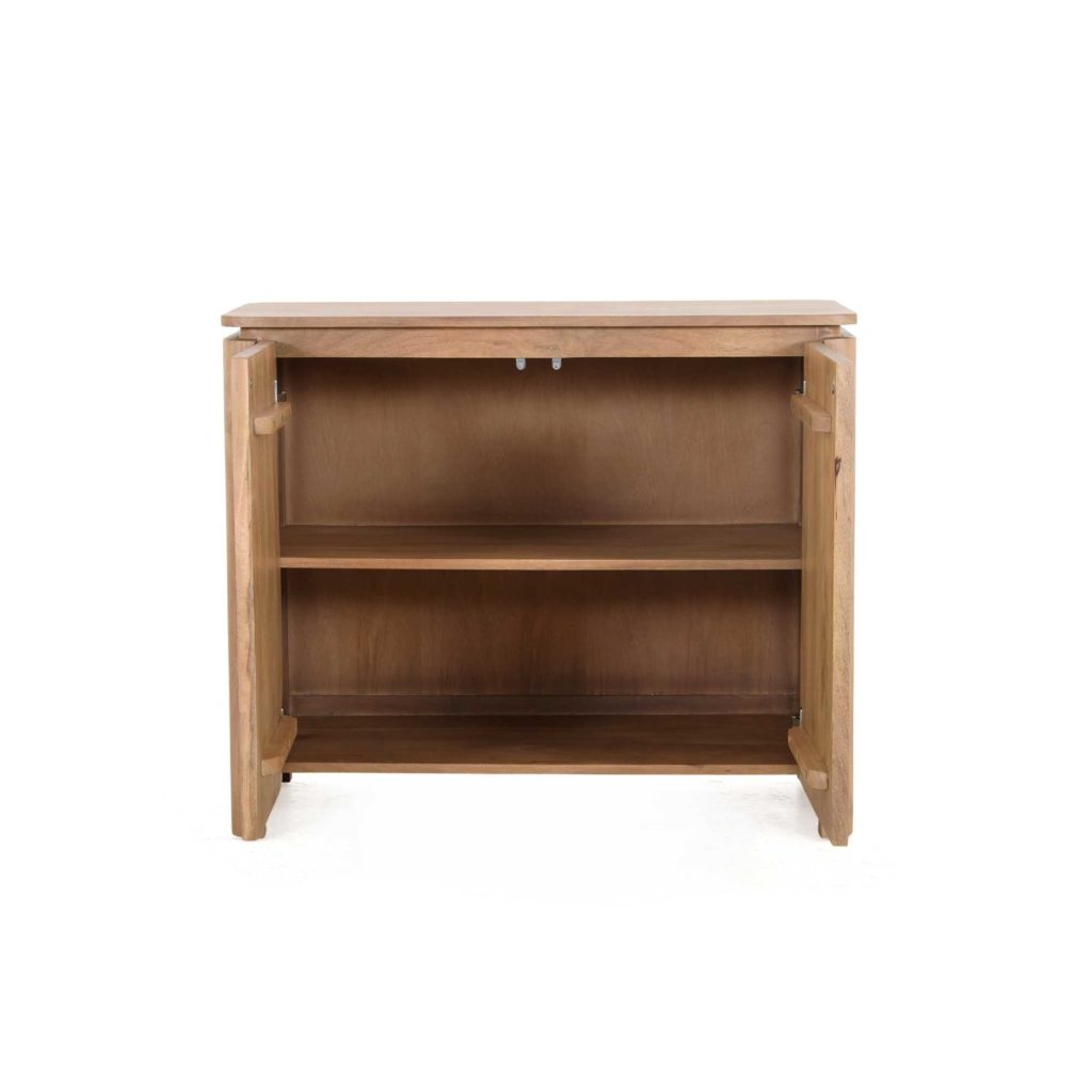 Dressoir Dallas Naturel Mangohout 100 cm - Afbeelding 4