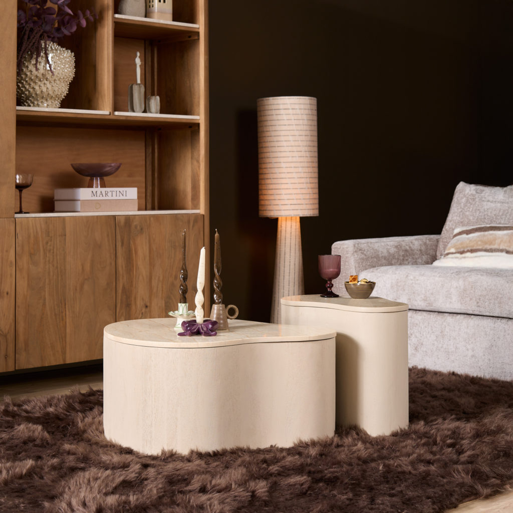 Salontafel Lovi | 77 cm | Zand - Afbeelding 8