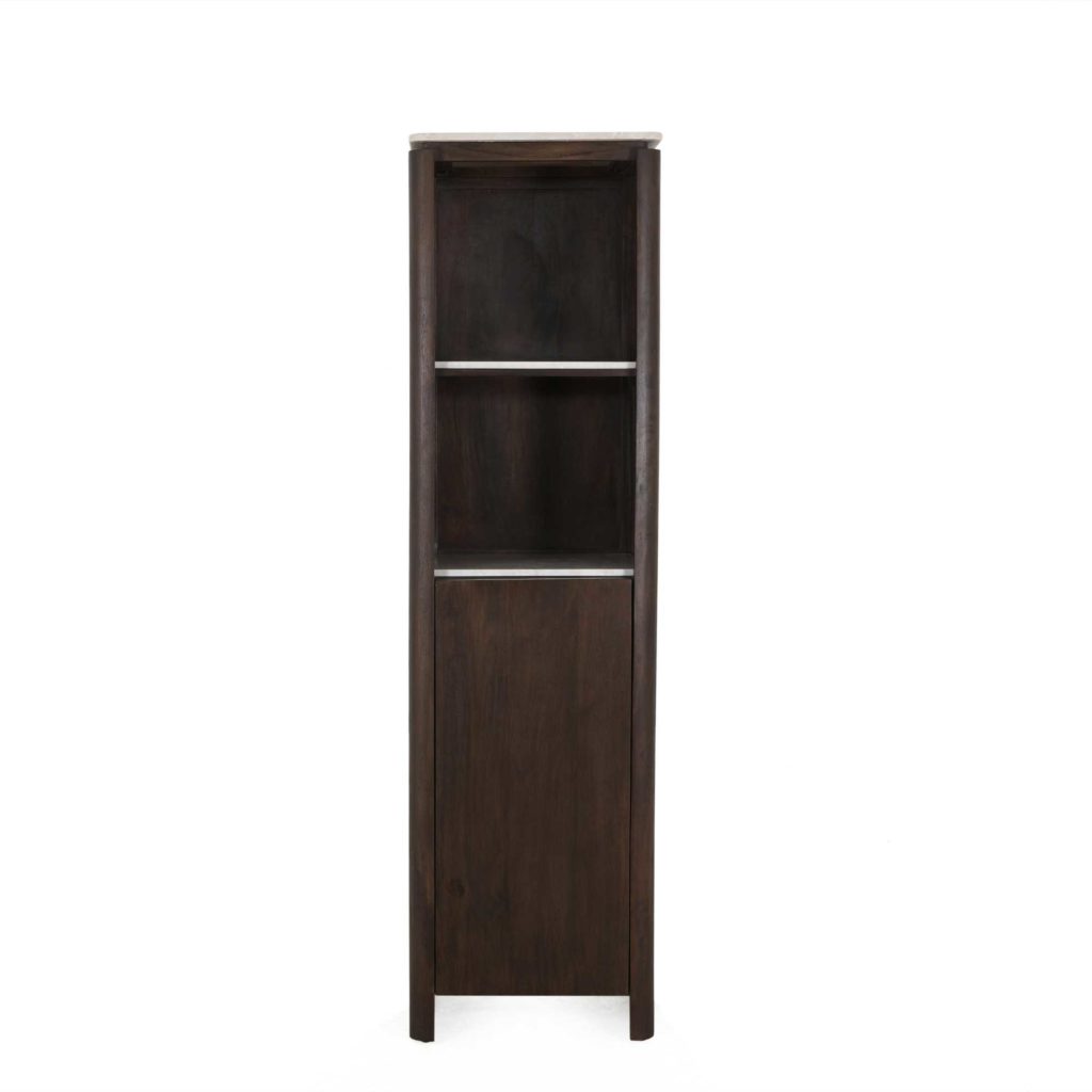 Boekenkast Dallas bruin mangohout 55 cm - Afbeelding 10