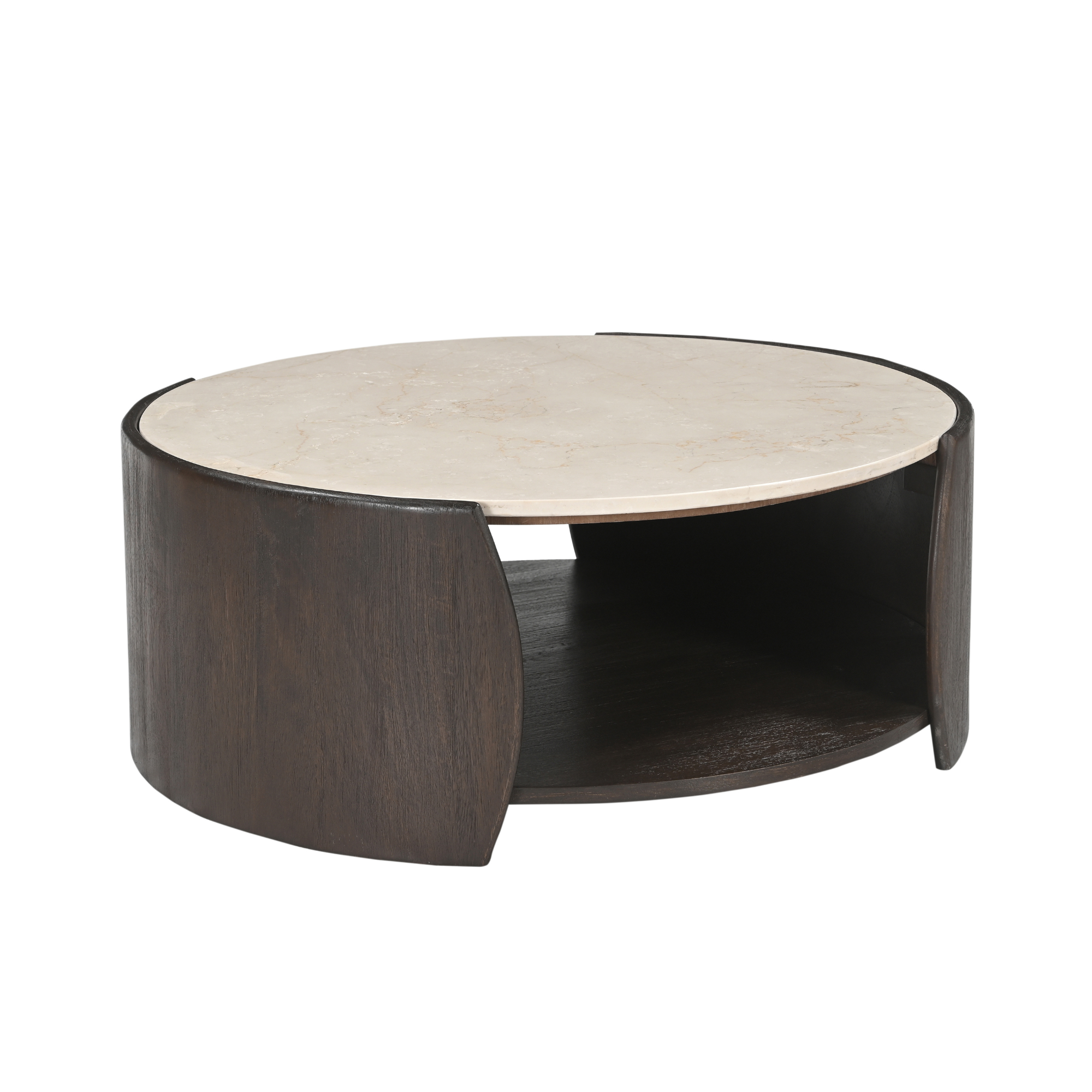 Stermeubilair Salontafel Rune Botticino marmer 80 cm