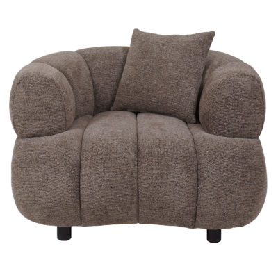 Fauteuil Rocco Donker Bruin