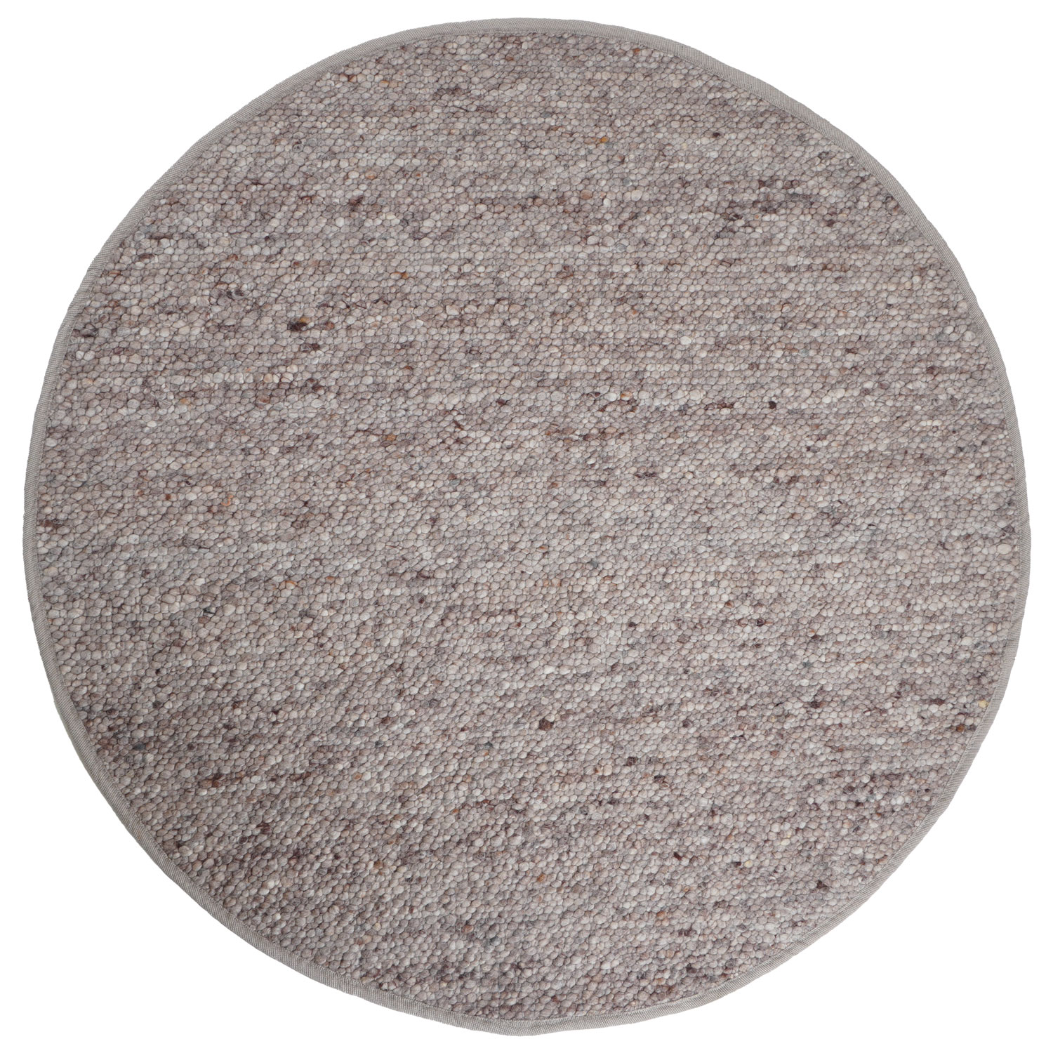 Vloerkleed Stone Bruin 428 - Rond ø160 cm