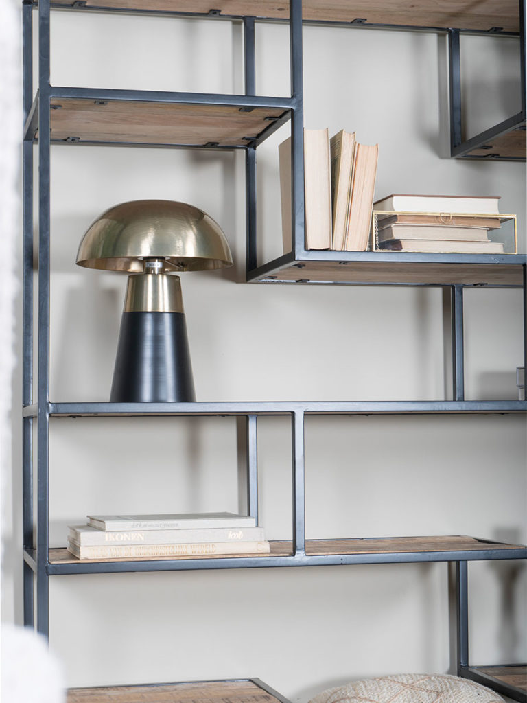Vakkenkast Huub Hout 175 x 145 cm - Roomdivider - Afbeelding 3