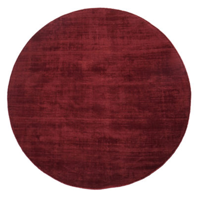 Vloerkleed Cos Bordeaux - Rond ø150 cm
