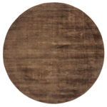 Vloerkleed Cos Brown - Rond ø150 cm