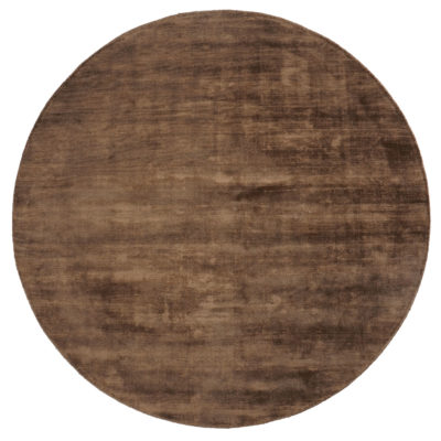 Vloerkleed Cos Brown - Rond ø150 cm
