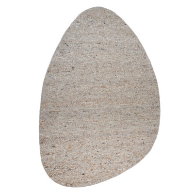 Vloerkleed Stone Licht Beige 462 - Kiezelvormig 160 x 230 cm