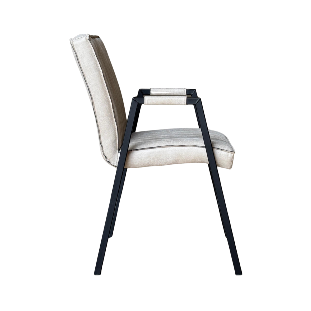 Eetkamerstoel Tivoli Bull | Beige | Met armleuning - Afbeelding 8