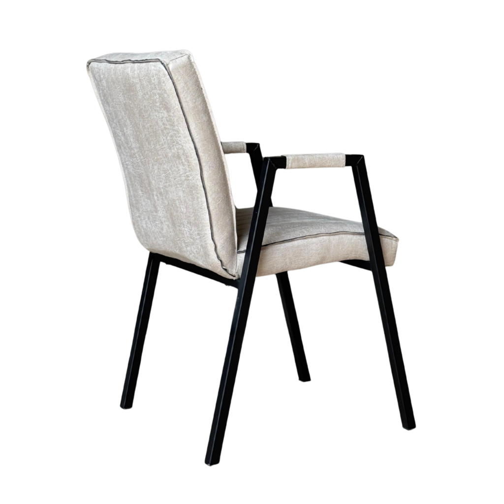 Eetkamerstoel Tivoli Bull | Beige | Met armleuning - Afbeelding 9