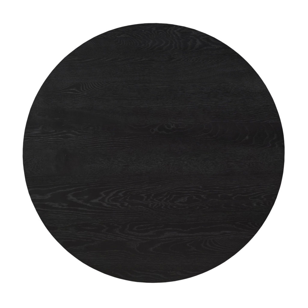 Eiken blad Ferris 150 cm zwart