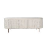 TV-meubel Solana zand mangohout 165 cm