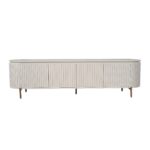 Tv-meubel Solana zand mangohout 210 cm