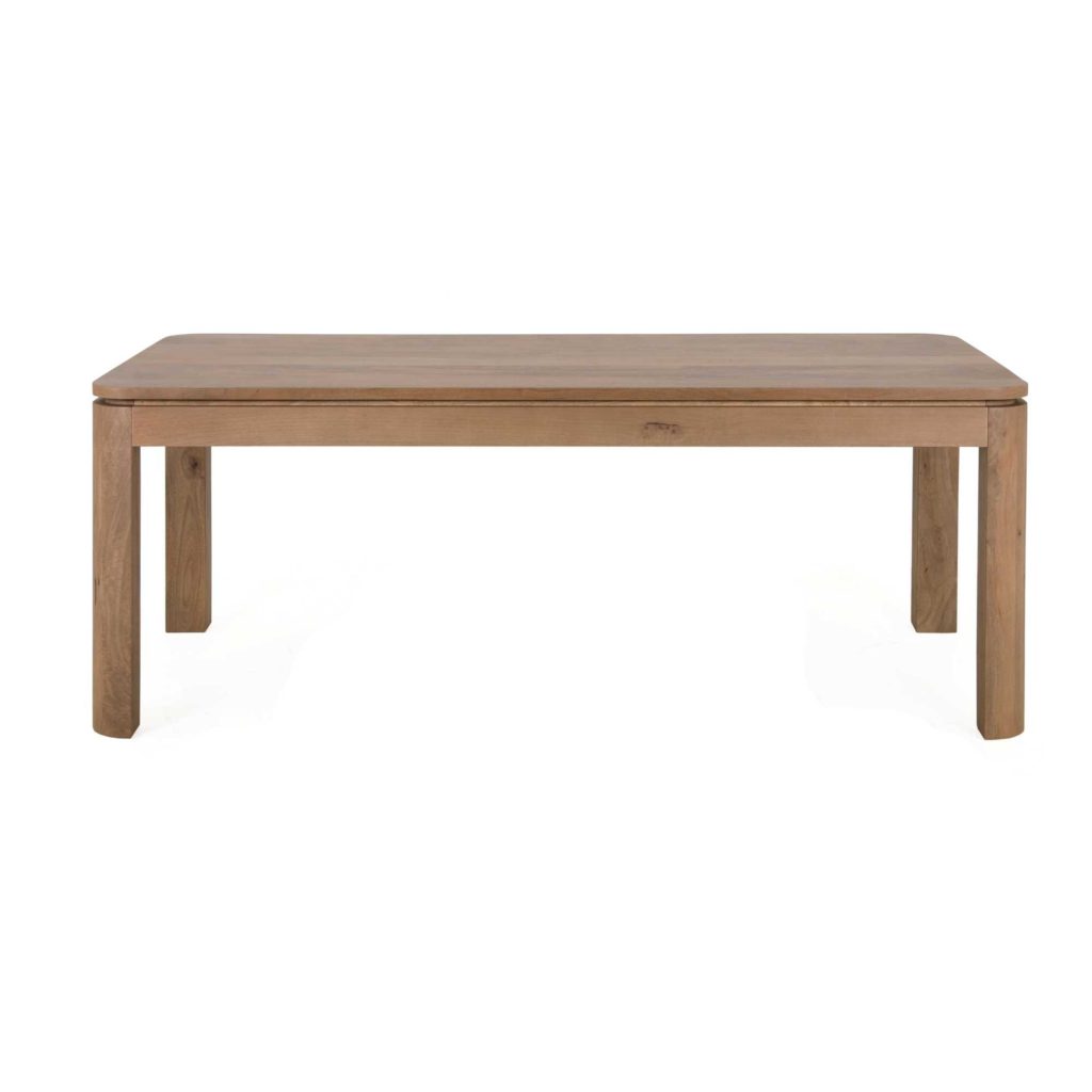 Eettafel Dallas Naturel Mangohout 200 cm - Afbeelding 2