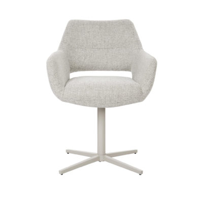 Draaibare eetkamerstoel Lux Beige