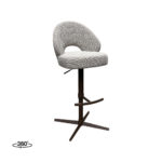 LABEL51 Barkruk Saint Tropez - Mushroom - Royal Boucle - Gaslift