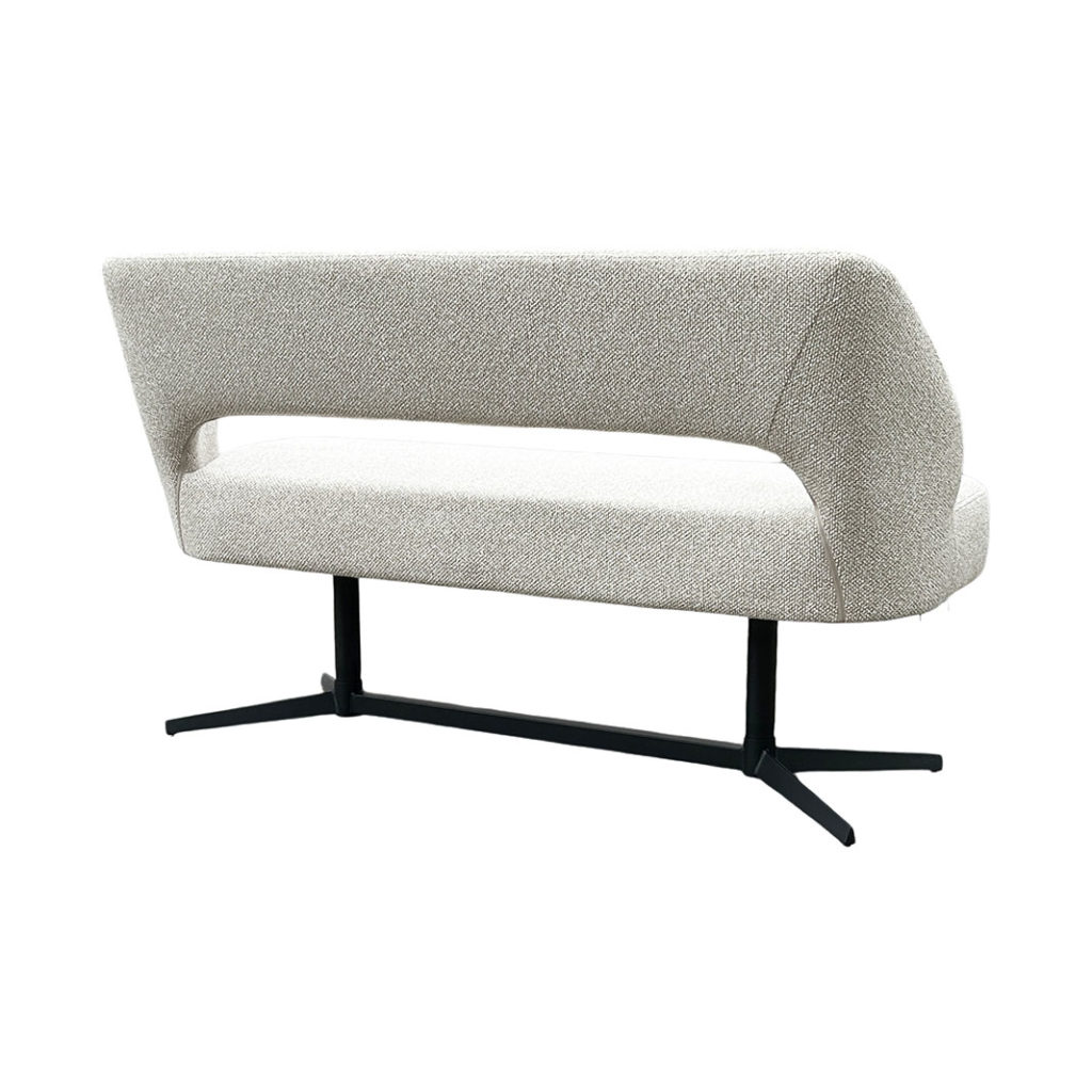 LABEL51 Eetkamerbanken Saint Tropez - Naturel - Royal Boucle - 150 cm - Afbeelding 4