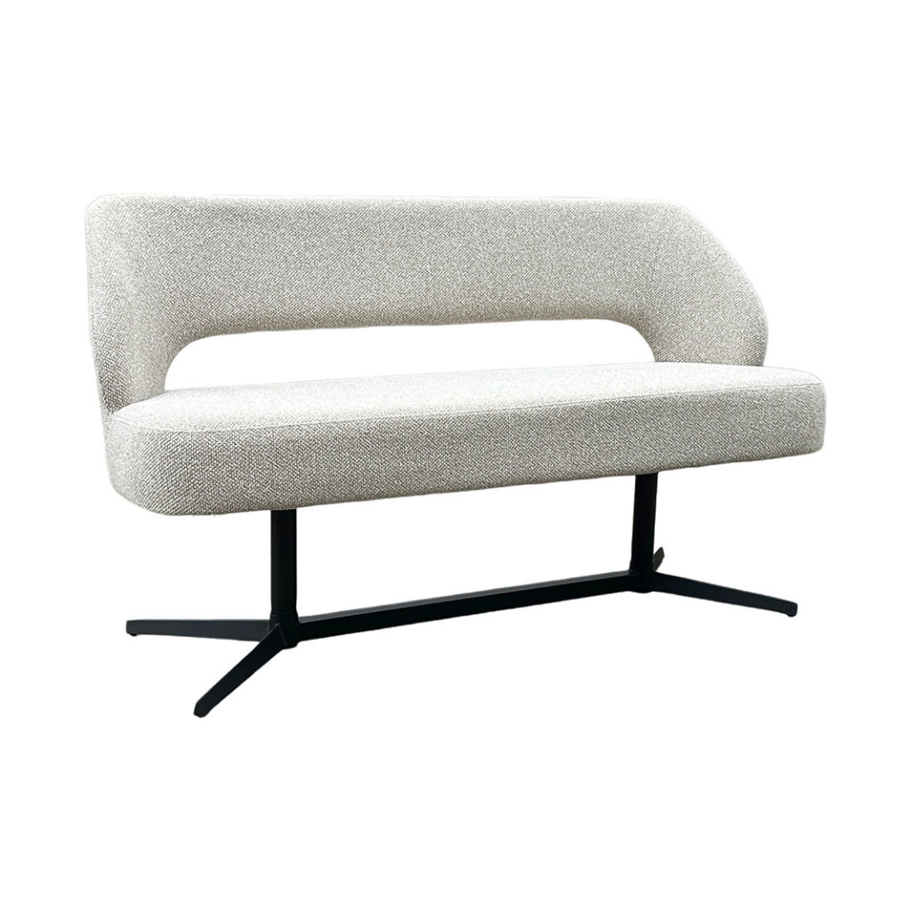 LABEL51 Eetkamerbanken Saint Tropez - Naturel - Royal Boucle - 190 cm - Afbeelding 2