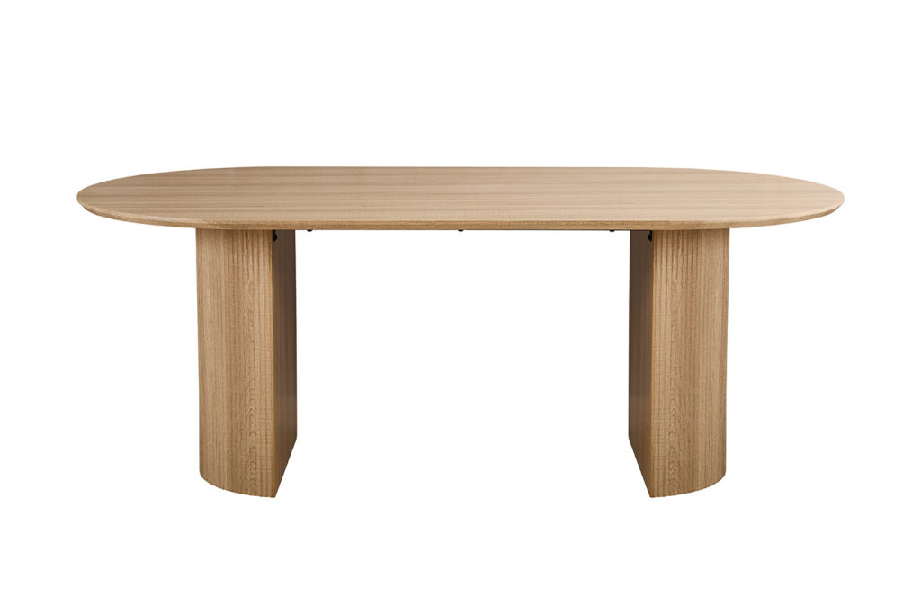 Tafel 'Lagos' 200 cm Ovaal Decor Eik Naturel - Afbeelding 3