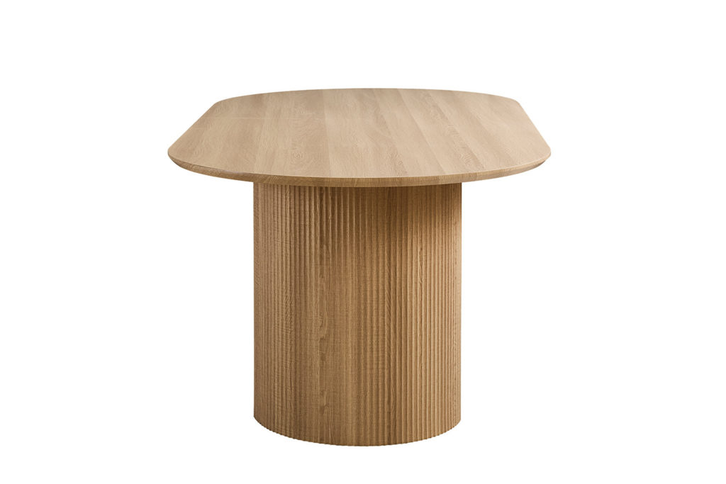 Tafel 'Lagos' 200 cm Ovaal Decor Eik Naturel - Afbeelding 5