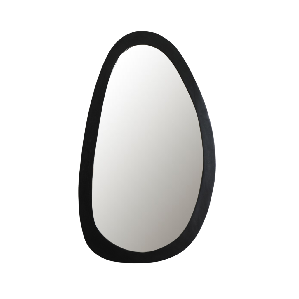 Zwarte spiegel | 60 cm - Afbeelding 2
