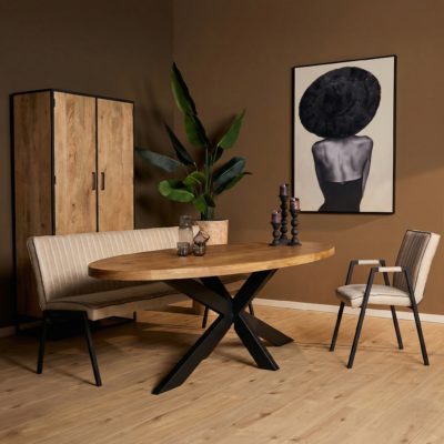 Eettafel Dakota | 240 cm | Ovaal