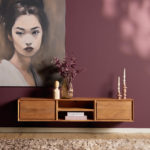 Zwevend tv-meubel Ambiance Naturel | 160 cm