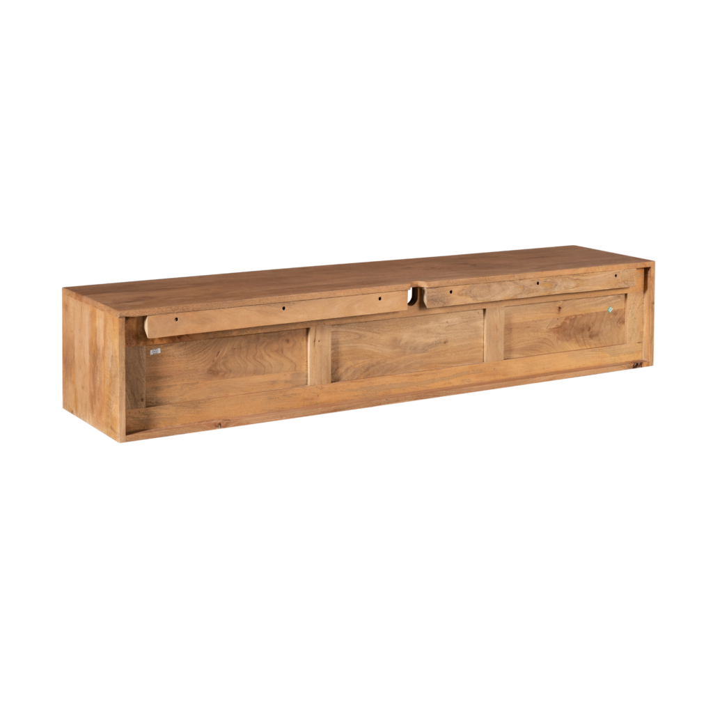 Zwevend tv-meubel Ambiance Naturel | 160 cm - Afbeelding 11