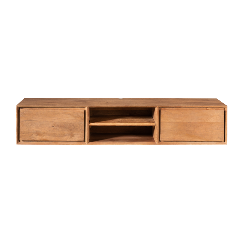 Zwevend tv-meubel Ambiance Naturel | 160 cm - Afbeelding 7