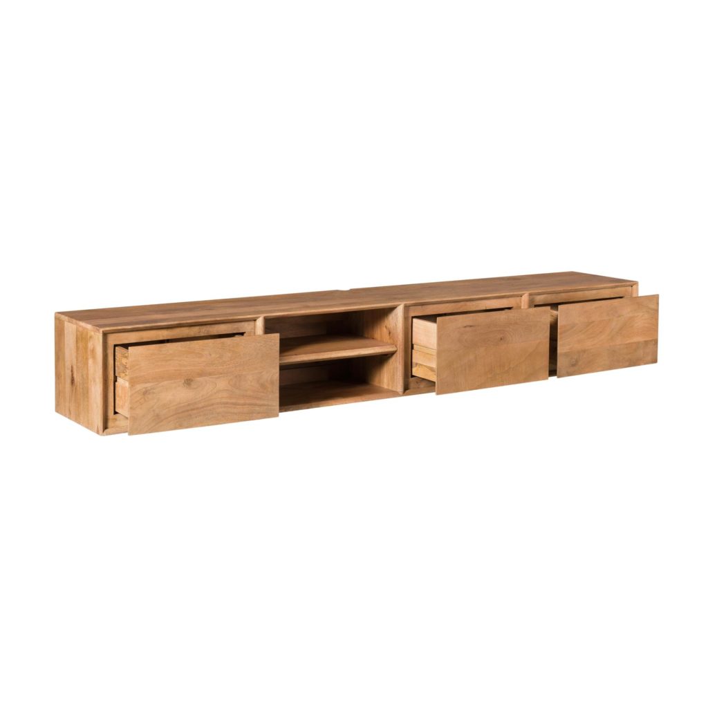 Zwevend tv-meubel Ambiance Naturel | 200 cm - Afbeelding 8