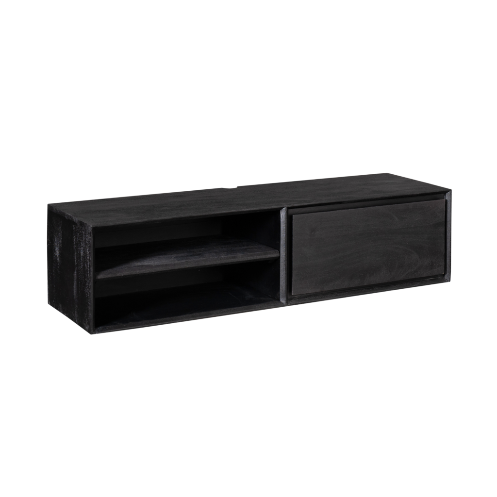 Zwevend tv-meubel Ambiance Zwart | 120 cm - Afbeelding 6
