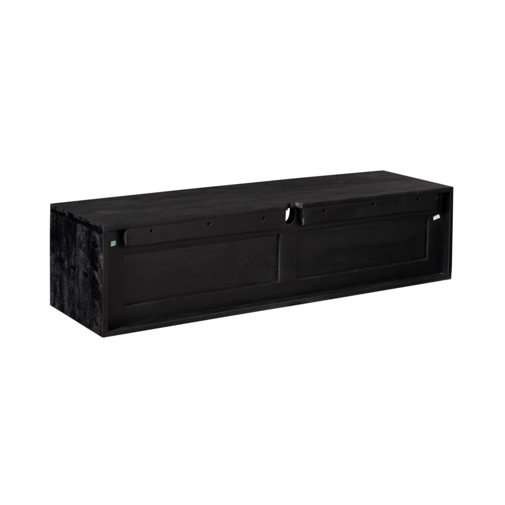 Zwevend tv-meubel Ambiance Zwart | 120 cm - Afbeelding 8