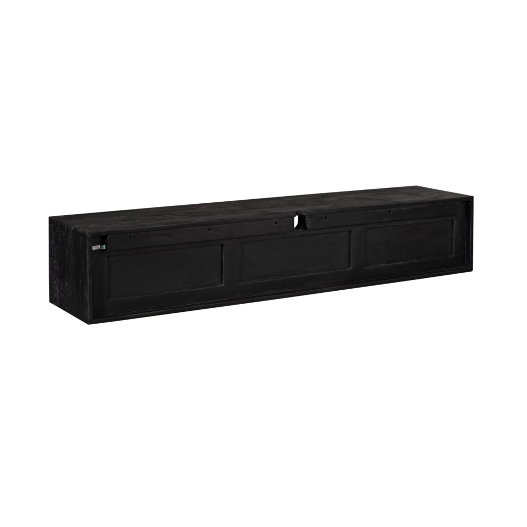 Zwevend tv-meubel Ambiance Zwart | 160 cm - Afbeelding 9