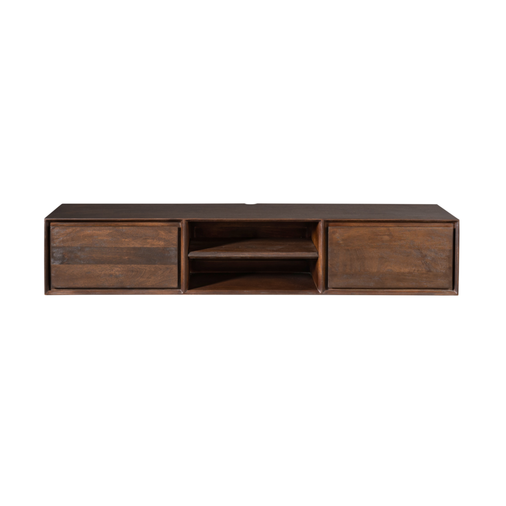 Zwevend tv-meubel Ambiance Bruin | 160 cm - Afbeelding 6